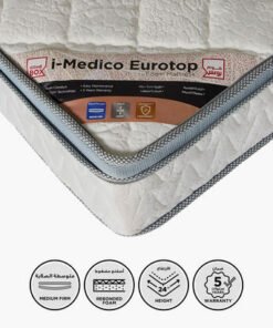 SleepNest iMedico Eurotop Medium Firm Rebonded Foa...