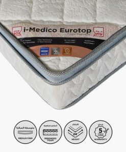 SleepNest iMedico Eurotop Medium Firm Rebonded Foa...