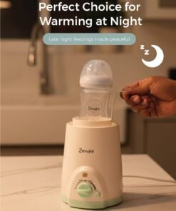 Zenito Rapid Baby Bottle Warmer - Fast & Even Heating -3-in-1 Bottle Warmer & Sterilizer - Quick, Safe Heating, Auto Cut-Off, Overheat Protection, Even Heat Distribution, BPA Free - White - Image 3