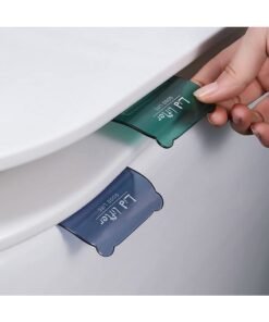 CURATED CART Toilet Seat Handle, Lid Lifter, Toilet Cover Lifter, Toilet Seat Lifter, Toilet Cover Support Lifter, Offices and Hotel Bathroom Random Color Pack of 2 Commode Accessories