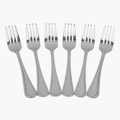 Feast Stainless Steel Dinner Fork - Set of 6