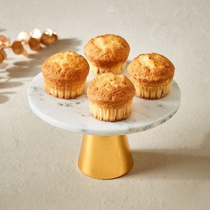 Zen Marble Cake Stand - 12x20x12 cm