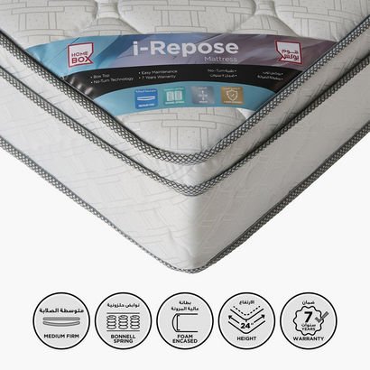 SleepNest iRepose Box Top Medium Firm Bonnell Spri...