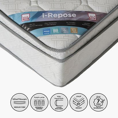 SleepNest iRepose Box Top Medium Firm Bonnell Spri...