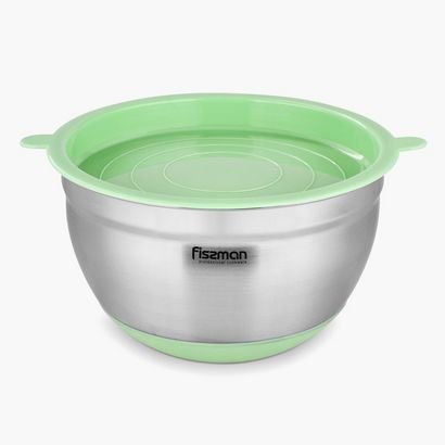 Fissman Stainless Steel Mixing Bowl - 1 L