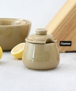 Fissman Ceramic Sugar Bowl - 250 ml