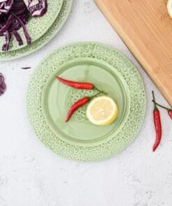 Fissman Ceramic Plate - 21.8x21.8x1.8 cm