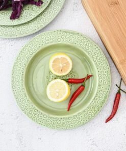 Fissman Ceramic Plate - 23x23x2.5 cm