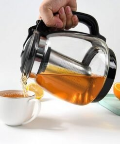 Fissman Glass Teapot - 21.5x15.5x18 cm
