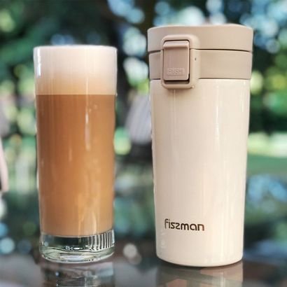 Fissman Stainless Steel Vacuum Mug - 320 ml
