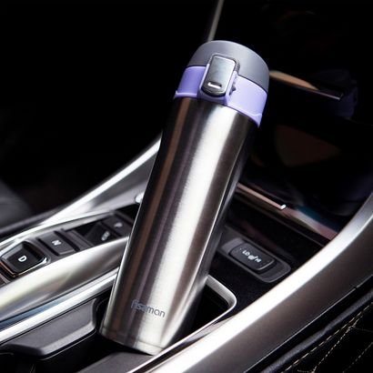 Fissman Stainless Steel Double Wall Vacuum Travel ...