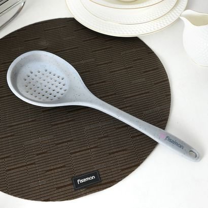 Fissman Silicone Slotted Spoon - 34x10x3 cm