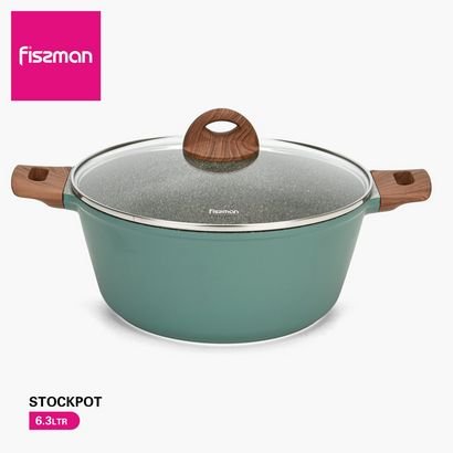 Fissman Aluminium Casserole - 6.3 L