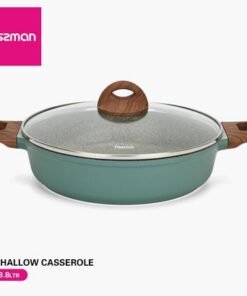 Fissman Aluminium Shallow Casserole - 3.8 L