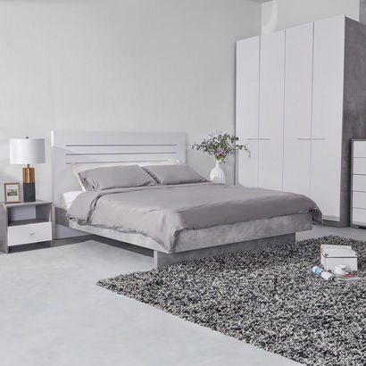 Patara Queen Bed with Floating Footboard - 160x200...