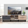 Theo 1.8 Metre TV Unit for TV up to 75 inches
