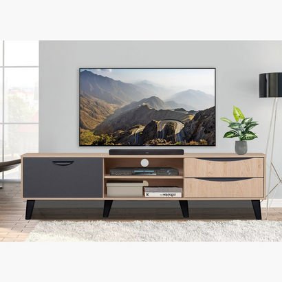 Theo 1.8 Metre TV Unit for TV up to 75 inches