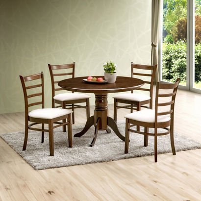 Cleo 4-Seater Round Dining Set