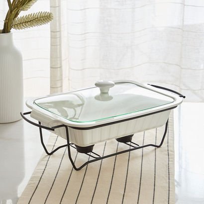 Supreme Rectangular Food Warmer - 25 cm