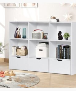 Vanilla Cody Storage Cabinet with 3-Drawers