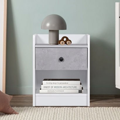 City 1-Drawer Nightstand