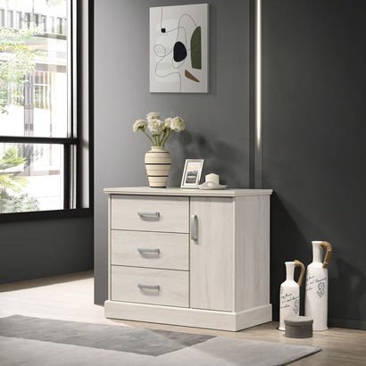 Blair 3-Drawer 1-Door Dresser without Mirror