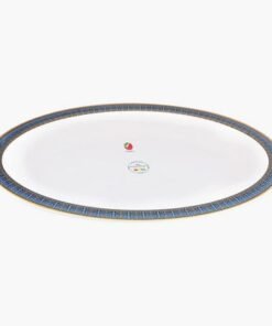 Large Oval Serving Platter - 36x33x4 cm