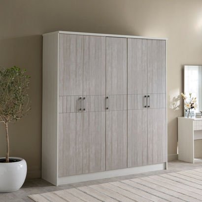 Liverpool 5-Door Wardrobe