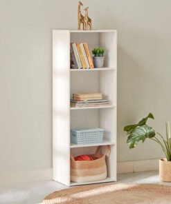 Vanilla Junior 4-Tier Bookcase