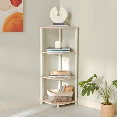 Pegg 4-Tier Corner Shelf