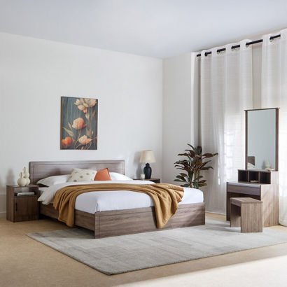 Oasis 6-Piece King Bedroom Set - 180x200 cm