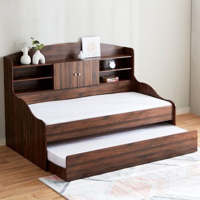 Cooper Single Cabin Bed with Pull-Out Bed - 90x190...