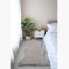 Faux Rabbit Fur Rug - 75x125 cm