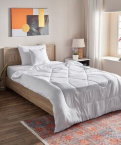 Andorra 4-Piece Twin Microfiber BIAB Comforter Set...