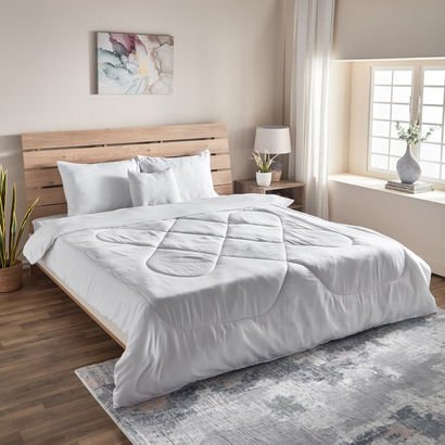 Andorra BIAB 5-Piece Microfibre King Comforter Set...