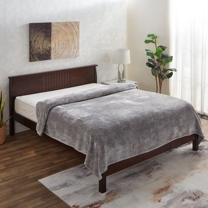 Lux Popcorn Queen Flannel Blanket - 220x200 cm