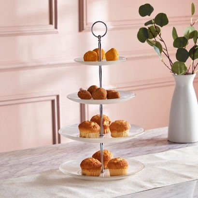 Vintage 4-Tier Cake Platter