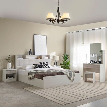 Liverpool 6-Piece King Smart Bedroom Set - 180x200...