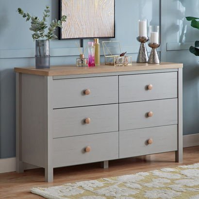 Vinci 6-Drawer Master Dresser without Mirror