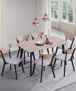 Cameroon 6-Seater Dining Set