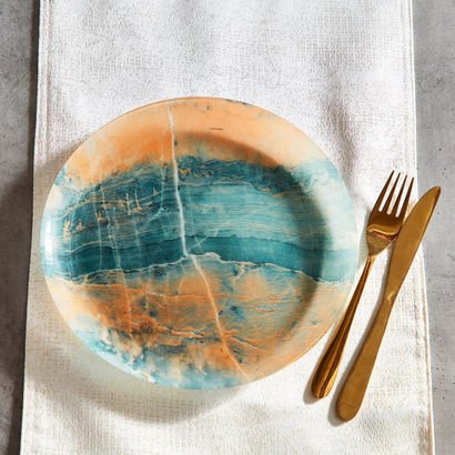 Luminarc Glass Granitelia Dinner Plate - 26 cm
