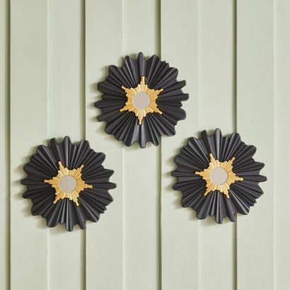 Caseti 3-Piece Mirror Set - 25 cm