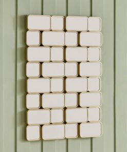 Caseti Modern Wall Mirror - 60x90x4 cm