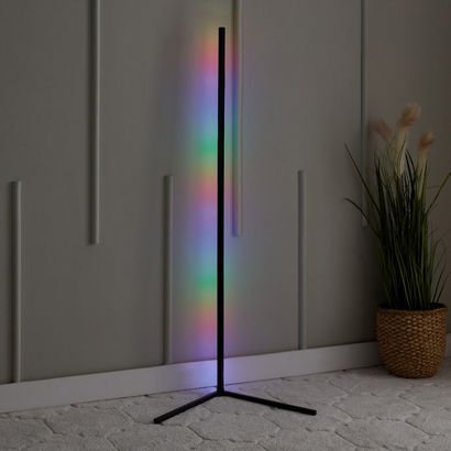 Lita Aluminium LED Ambient Floor Lamp with Remote ...