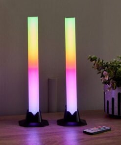 Lita 2-Piece LED Desktop Ambient Lamp Set with Mus...