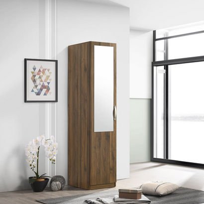 Kulltorp Plus 1-Door Wardrobe with Mirror