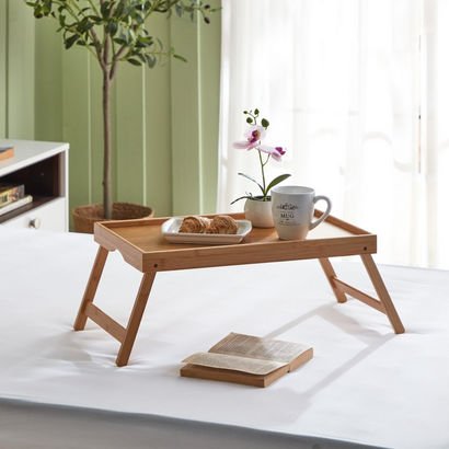 Bamboo Breakfast Tray - 50x30x4 cm