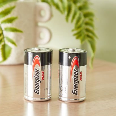 Energizer MAX Type D Alkaline Battery - Set of 2