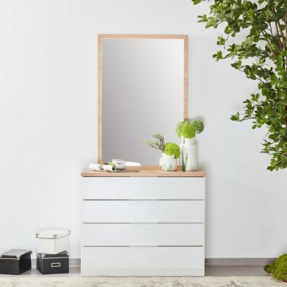 Milan 4-Drawer Young Dresser without Mirror