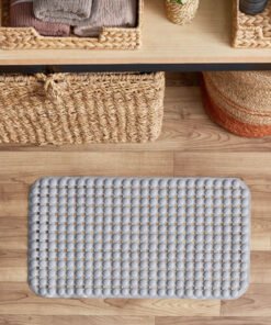 Raschel Anti-Slip Bathtub Mat - 37x68 cm